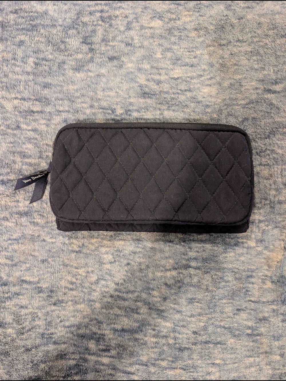 Vera Bradley NWOT Quilted Navy Wallet